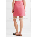 Nueva moda Algodón-mezcla Tweed Verano Mini falda diaria DEM / DOM Fabricación al por mayor Moda Mujeres Ropa (TA5067S)